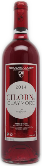 Cilorn de La Claymore CilornDeClaymore Bordeaux Clairet